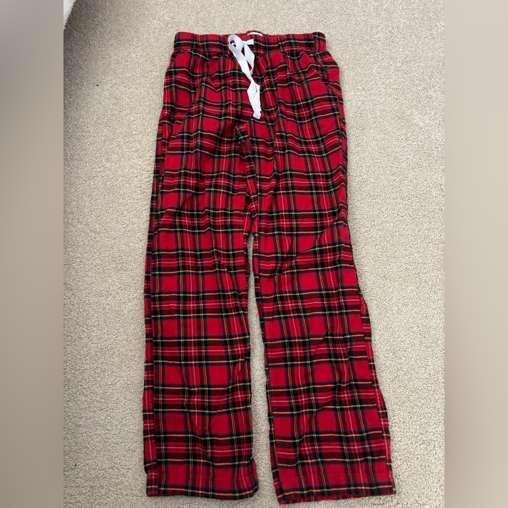 Women’s J crew outlet red plaid pajama lounge pants size XXS